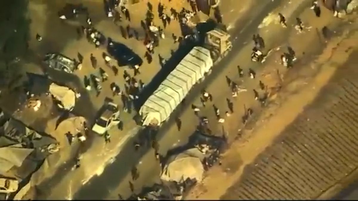 Hamás v Gaze vyraboval nákladní vůz s humanitární pomocí